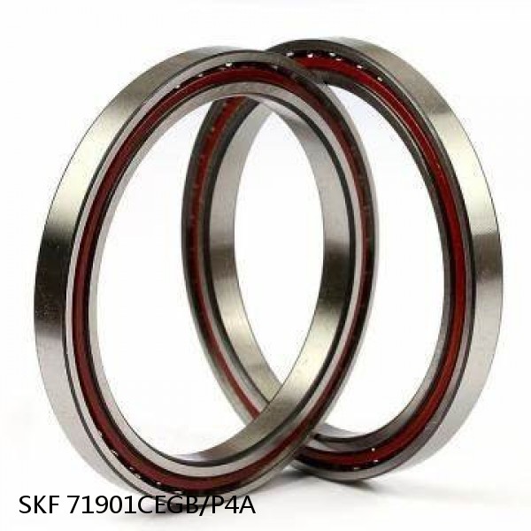 71901CEGB/P4A SKF Super Precision,Super Precision Bearings,Super Precision Angular Contact,71900 Series,15 Degree Contact Angle