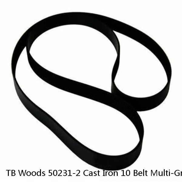 TB Woods 50231-2 Cast Iron 10 Belt Multi-Groove Sheave 12.15" Outside Diameter