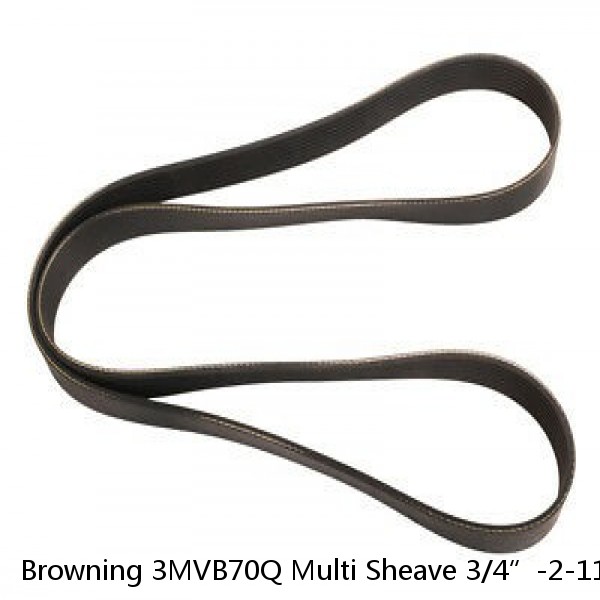 Browning 3MVB70Q Multi Sheave 3/4”-2-11/16"ID 3-Groove 7.35"OD A/B Belt USED