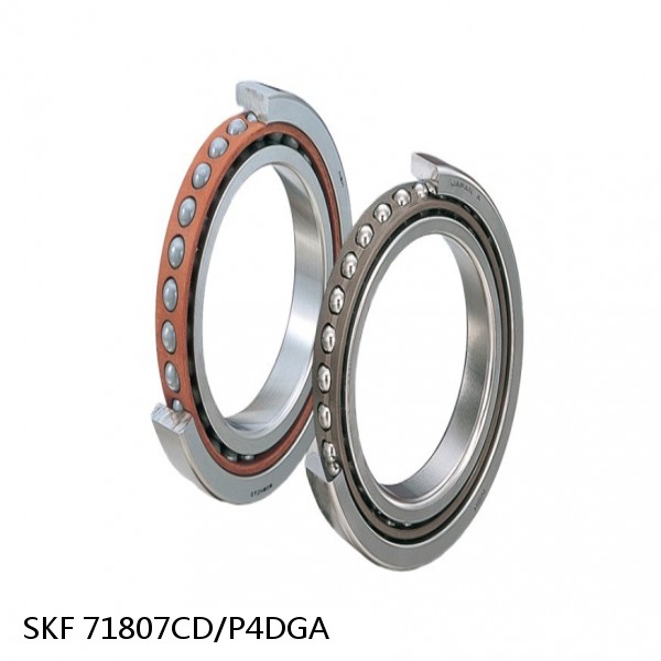 71807CD/P4DGA SKF Super Precision,Super Precision Bearings,Super Precision Angular Contact,71800 Series,15 Degree Contact Angle